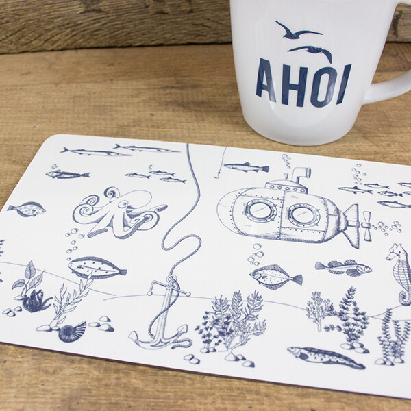 Bow & Hummingbird | Breakfast board - Underwater World Bow & Hummingbird | Breakfast board - Underwater World
