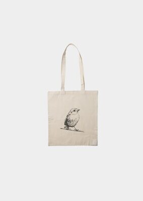 Inkylines | Tote bag - European Robin