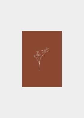 Inkylines | Rosehip - mini card or gift tag Inkylines | Rosehip - mini card or gift tag