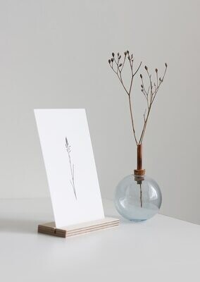inkylines | Wooden Card Holder Birch medium - 12 x 4 cm inkylines | Wooden Card Holder Birch medium - 12 x 4 cm