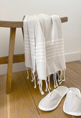 Lantara | Hammam Towel Provence sand - 200 x 100 cm