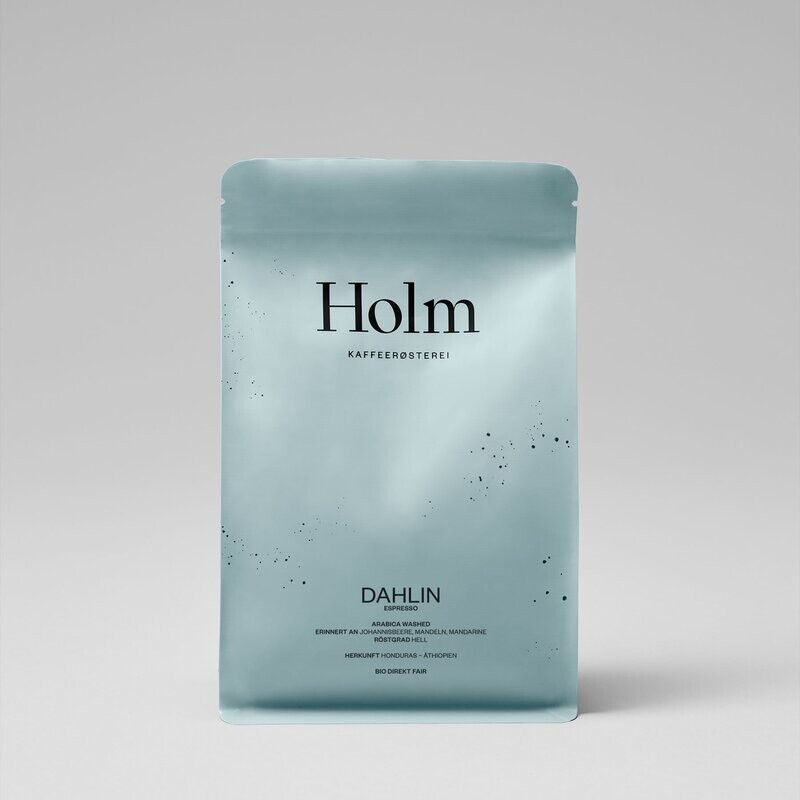 Holm Kaffee Espresso Dahlin - Peru honey &amp; Kolumbien washed - saisonal