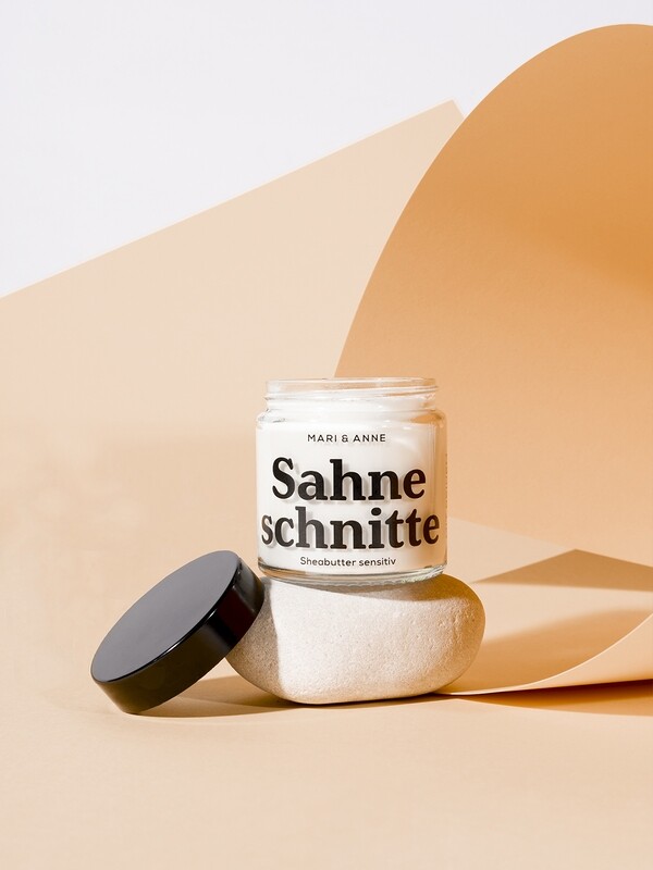 MARI &amp; ANNE | Sahneschnitte Sensitiv - Sheabutter without essential oils - Available as 8g and 60g