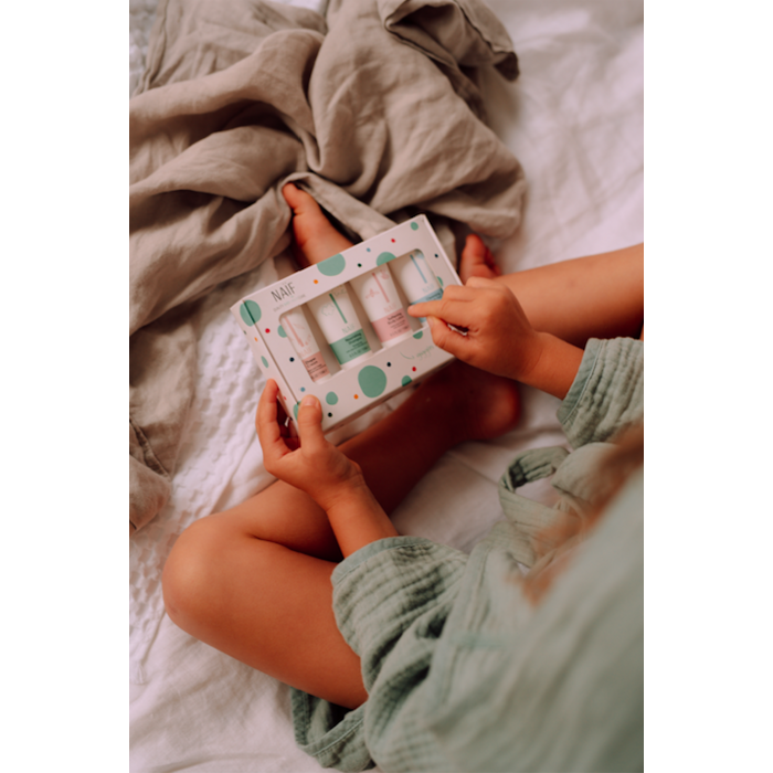 Naïf | Mini Set - 4 natural skin care products - Baby & Kids Naïf | Mini Set - 4 natural skin care products - Baby & Kids