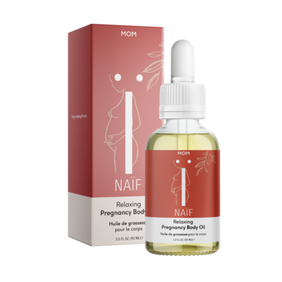 Naïf | Relaxing pregnancy body oil - with grape seed oil Naïf | Relaxing pregnancy body oil - with grape seed oil