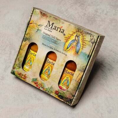 Maria la Salsa | Gift Box ´Los tres fuegos´