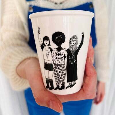 helenb | Female power - Porcelain Cup