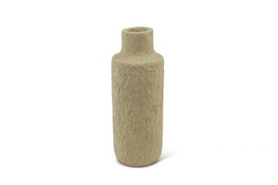 Kinta | Vase Beige - Upcycled Paper Pulp 23cm