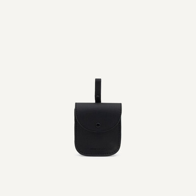 Monk & Anna | Mini bag - black - vegan leather & linen Monk & Anna | Mini bag - black - vegan leather & linen