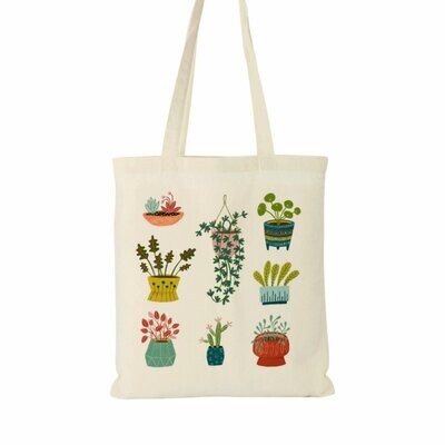 Illu-Ster | Cotton Tote Bag - Plants Illu-Ster | Cotton Tote Bag - Plants