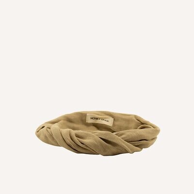 Monk & Anne | Linen Headband - Pistachio Shell