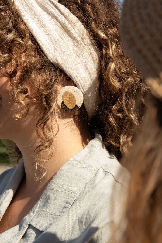 UNS ceramics | Camila Ceramic Earrings - Autumn UNS ceramics | Camila Ceramic Earrings - Autumn