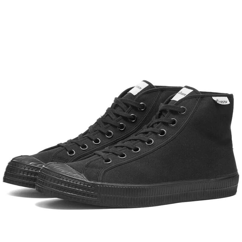 Novesta | LAST ONE in 38 - Star Dribble Classic - All black - Organic Cotton and rubber sole Novesta | LAST ONE in 38 - Star Dribble Classic - All black - Organic Cotton and rubber sole