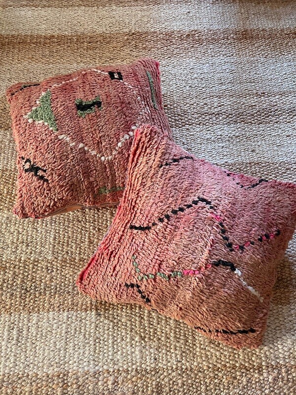 Olá Lindeza | Boujad Berber pillow Bakour - Reversible 50 x 50 cm