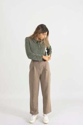 Näz | Wool Trousers - natural beige wool (also available in indigo blue wool)