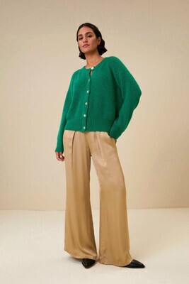By-Bar | LAST ONE in S - Mara pant gold loose fit - viscose - made in Italy By-Bar | LAST ONE in S - Mara pant gold loose fit - viscose - made in Italy