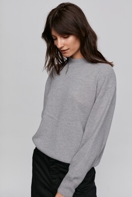 Bsides Handmade | Merino Sweater - Light grey - 100% merino wool - made in Poland