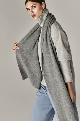 Bsides Handmade | Turtleneck Merino Pullover - Light grey - 100% merino wool - made in Poland