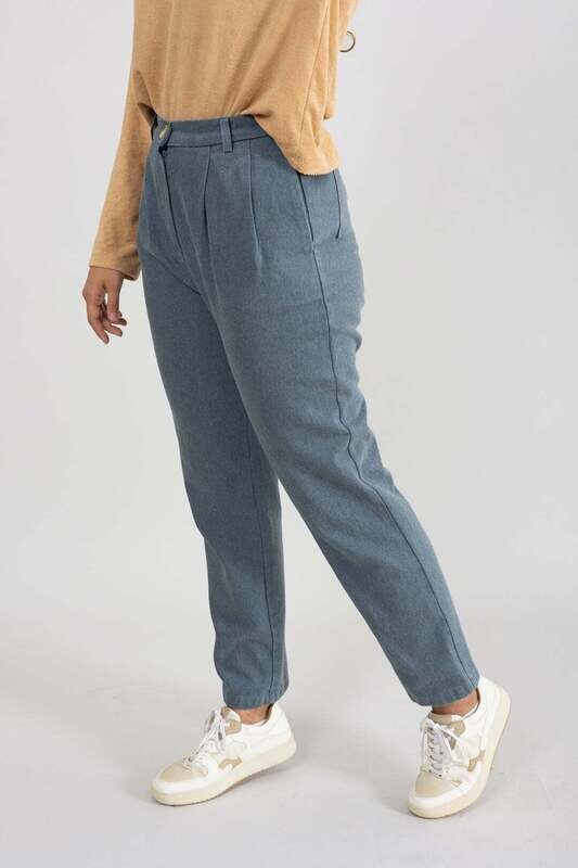 Näz | Serra trousers denim blue - recycled cotton Näz | Serra trousers denim blue - recycled cotton