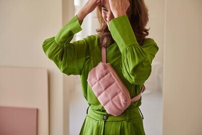 Tinne+mia | Puffy belt bag - cameo blush - soft wool (available in different colors)