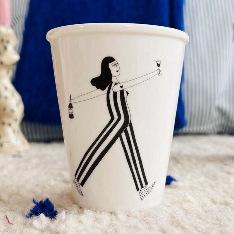 Helen b | wine o&#39;clock - Porcelain Cup