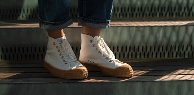 Novesta | Star Dribble - Beige - Organic Cotton and rubber sole (last sizes: 38, 39 & 46)