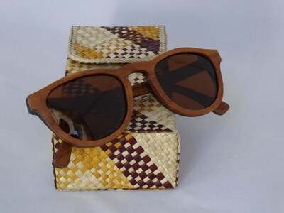 Yogya Eyewear | Karimun Jawa Sunglasses - upcycled wood and polarized lenses