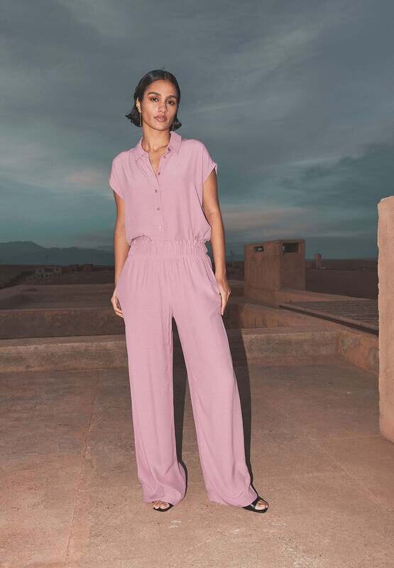 By-Bar | LAST ONE In S - Viscose Pant nostalgia rose - Ecovero viscose By-Bar | LAST ONE In S - Viscose Pant nostalgia rose - Ecovero viscose