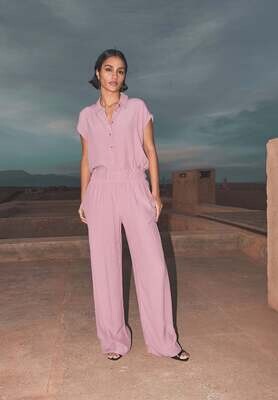 By-Bar | Viscose Pant nostalgia rose - Ecovero viscose