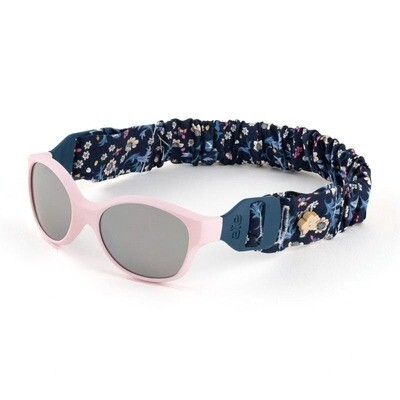 AIE | Baby sunglasses soft pink with flower headband - 0-3 years - UV400 - made in France