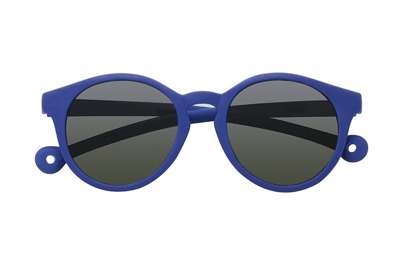 Parafina | Ballena sunglasses matt blue kids 6-10 years - recycled rubber tires - Polarised lenses UV400