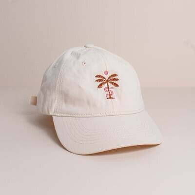 Cai & Jo | Palm embroidered cap - cotton