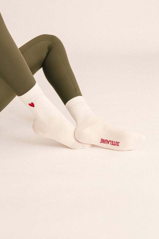 Jutelaune | Red Heart Socks - organic cotton Jutelaune | Red Heart Socks - organic cotton