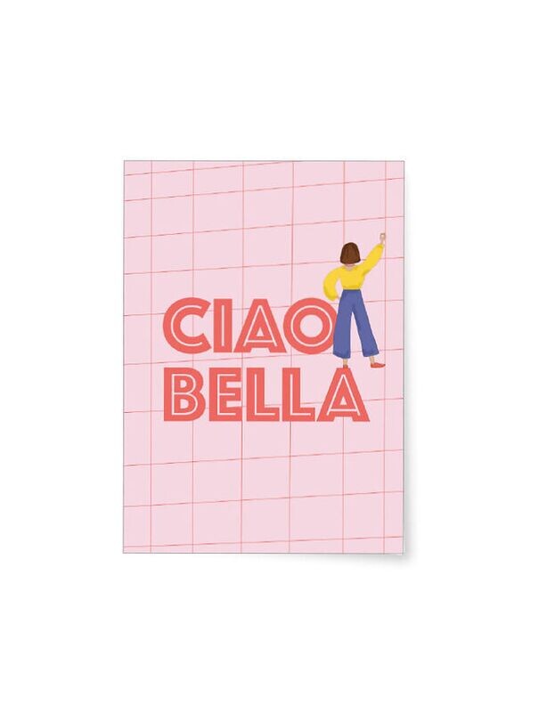 MIAO papeterie | Pocket notebook A6 ciao bella - 48 pages lined