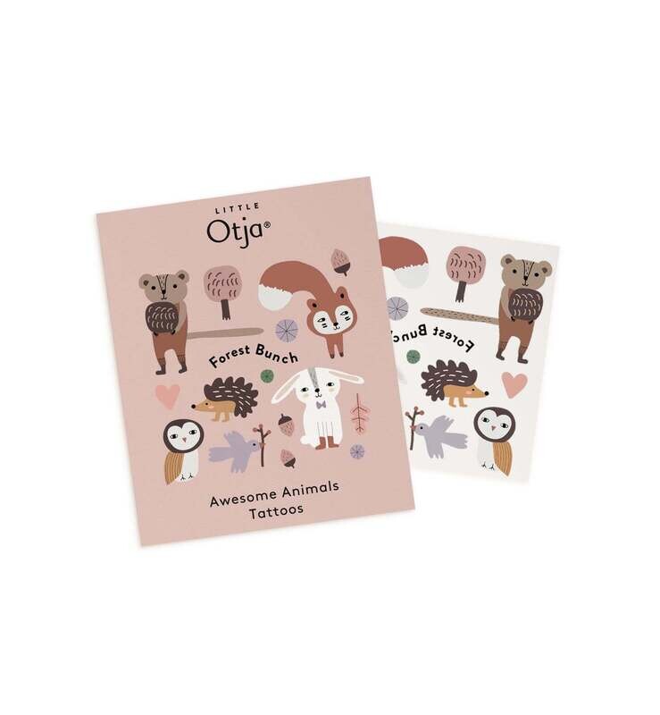 Little otja | Forest bunch tattoos - 12 designs - skin friendly Little otja | Forest bunch tattoos - 12 designs - skin friendly