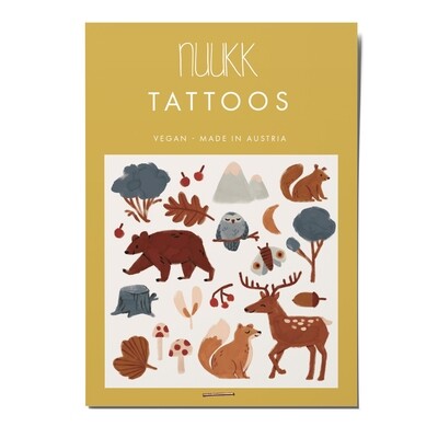 Nuukk | Vegan children tattoos - "Schwarzwald" Nuukk | Vegan children tattoos - "Schwarzwald"