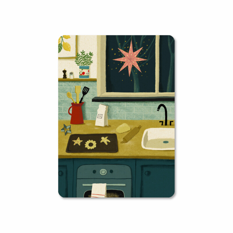 Illu-Ster | Christmas cookies - Postcard A6