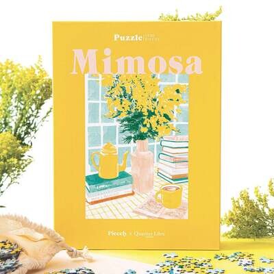 Piecely | Mimosa Puzzle - 1000 pieces - made in Germany Piecely | Mimosa Puzzle - 1000 pieces - made in Germany