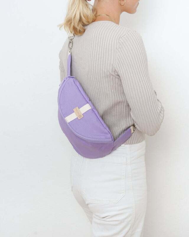 MULINU | Crossbody bag / Hip bag Hennes L waterproof Lilac - available in different colors