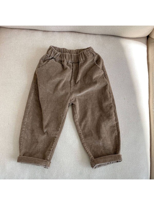 Annie & Charles | Brown Corduroy Trousers 18months-6 years - cotton OEKO-TEX - made in Austria Annie & Charles | Brown Corduroy Trousers 18months-6 years - cotton OEKO-TEX - made in Austria