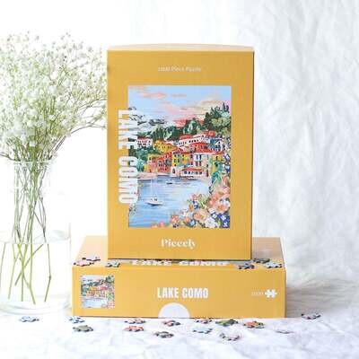 Piecely | Lake Como - 1000 pieces - made in Germany