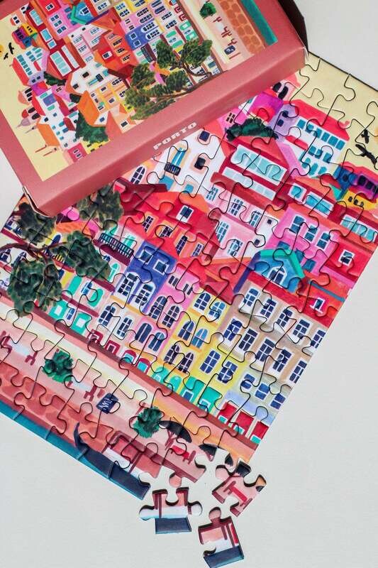 Piecely | Porto Mini Puzzle - 99 pieces - made in Germany