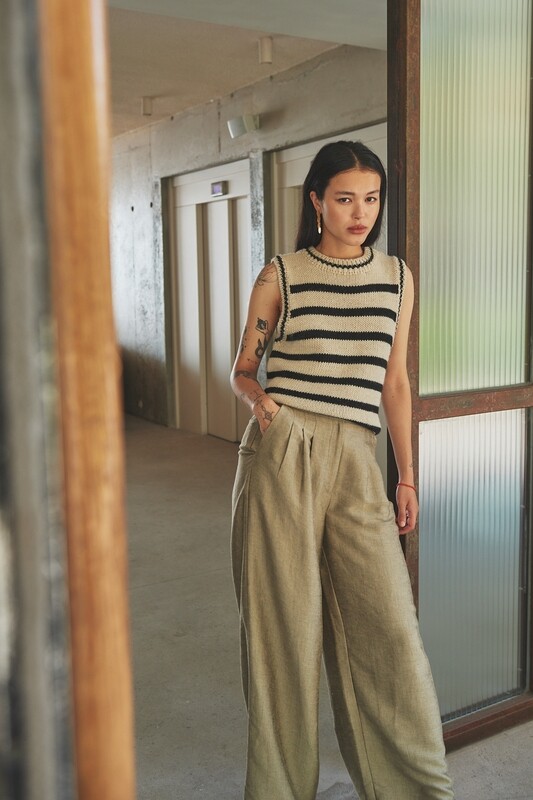 By-Bar | LAST ONE in S - Billy sleeveless top - alpaca wool mix - made in Italy By-Bar | LAST ONE in S - Billy sleeveless top - alpaca wool mix - made in Italy