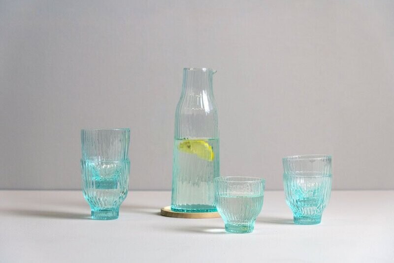 Kinta | Glass Carafe Amnis - Mint Kinta | Glass Carafe Amnis - Mint