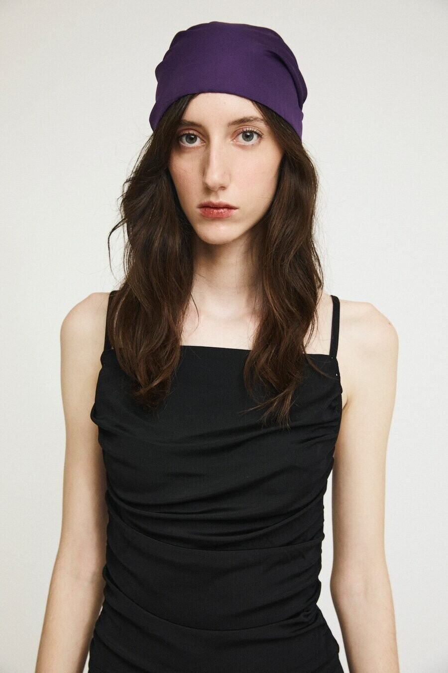 Rita Row | LAST ONE in S - Sheila gathered top - black ecovero - made in Portugal