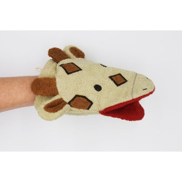 Fürnis | Washcloth large giraffe - organic cotton GOTS certified - made in Europe