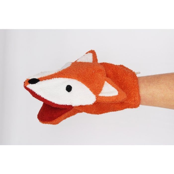Fürnis | Washcloth large fox - organic cotton GOTS certified - made in Europe