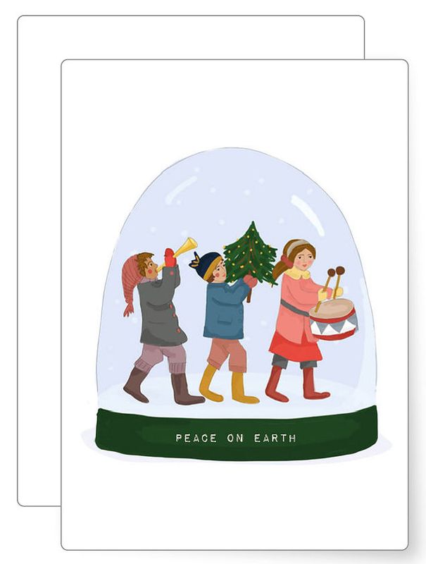 MIAO Papeterie | Christmas kids - A6 postcard