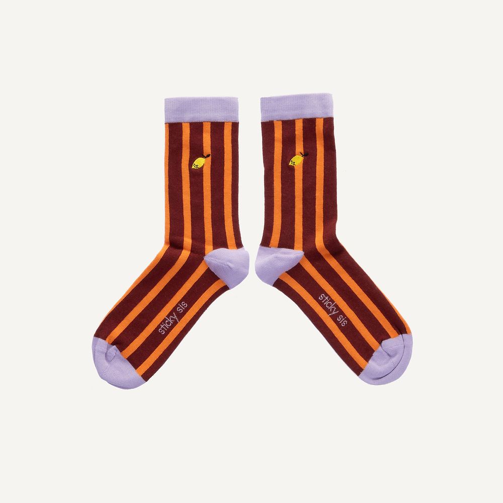 Sticky lemon | Cotton socks arancia orange - 35-41