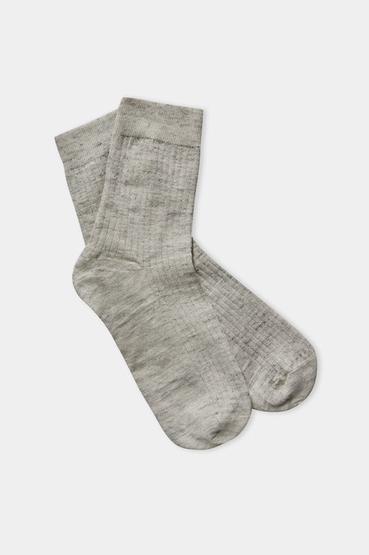 About Companions | Linen summer socks pepper &amp; sand - linen &amp; organic cotton - made in Portugal